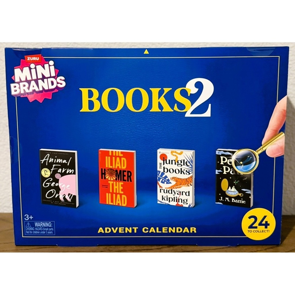 ZURU Mini Brands Books 2 Advent Calendar 2026 – 24 Mini Books & Accessories NEW